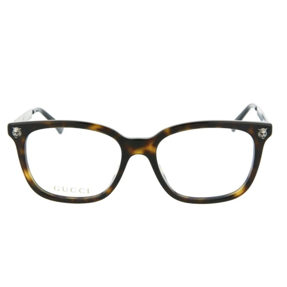 Gucci Tiger Embroidered Square Frame Sunglasses